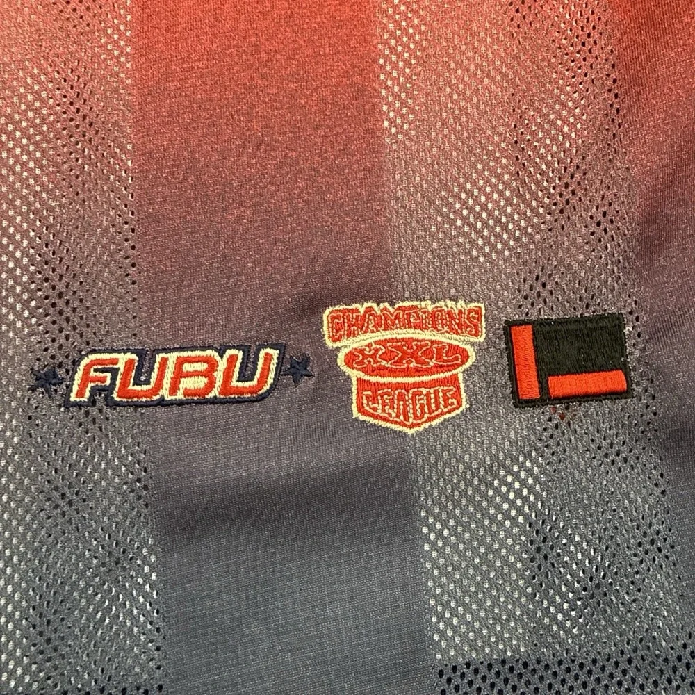 VTG 90s FUBU 05 Jersey Men's L Classic Edition Ombré Champions League Streetwear